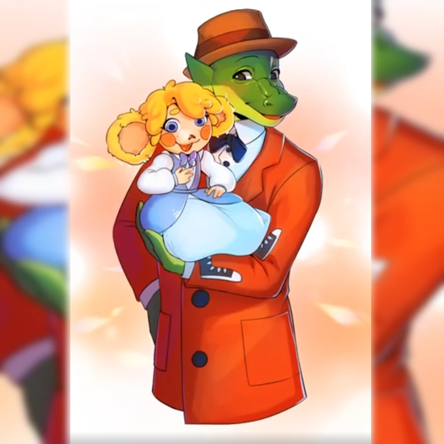 Чебурашка и Гена от Фиджи